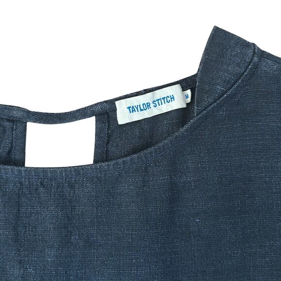 Taylor Stitch The Loma Dress Navy Size M - Picture 7 of 12